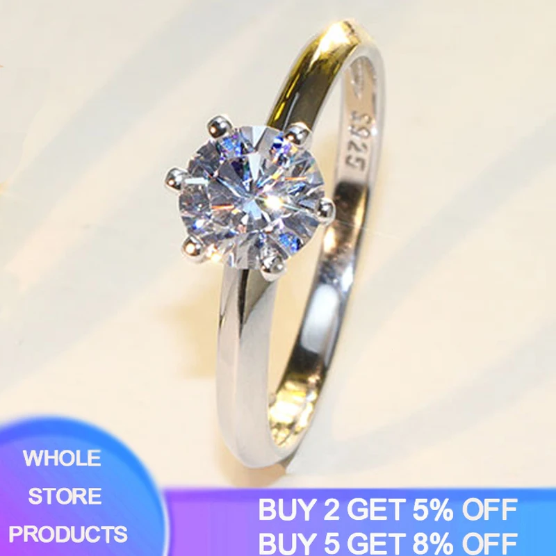 Продавать ниже себестоимости! Роскошное классическое кольцо с бриллиантом в 1