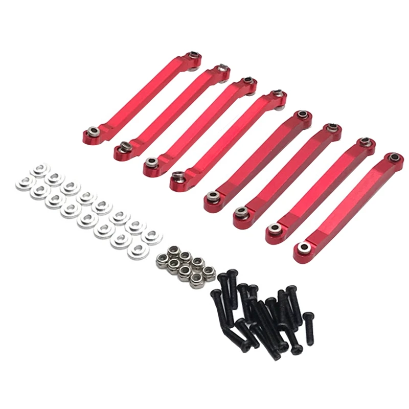 

For MN D90 D91 D96 D99 D99S MN90 1/12 RC Car Upgrade Parts Metal Chassis Pull Rods Link Suspension Tie Rod