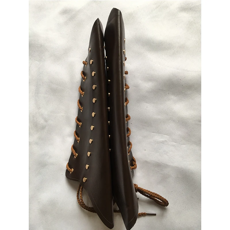 Для взрослых в средневековом стиле боевой воин Larp Рыцарь на запястье кожаная