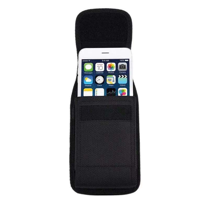 Универсальный мужской флип-чехол нейлоновая прочная Вертикальная