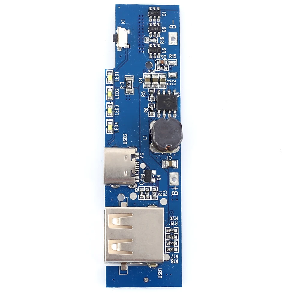 Зарядная плата для литиевых батарей 3 7 5 В 2 А USB Type C модуль зарядного устройства Dis