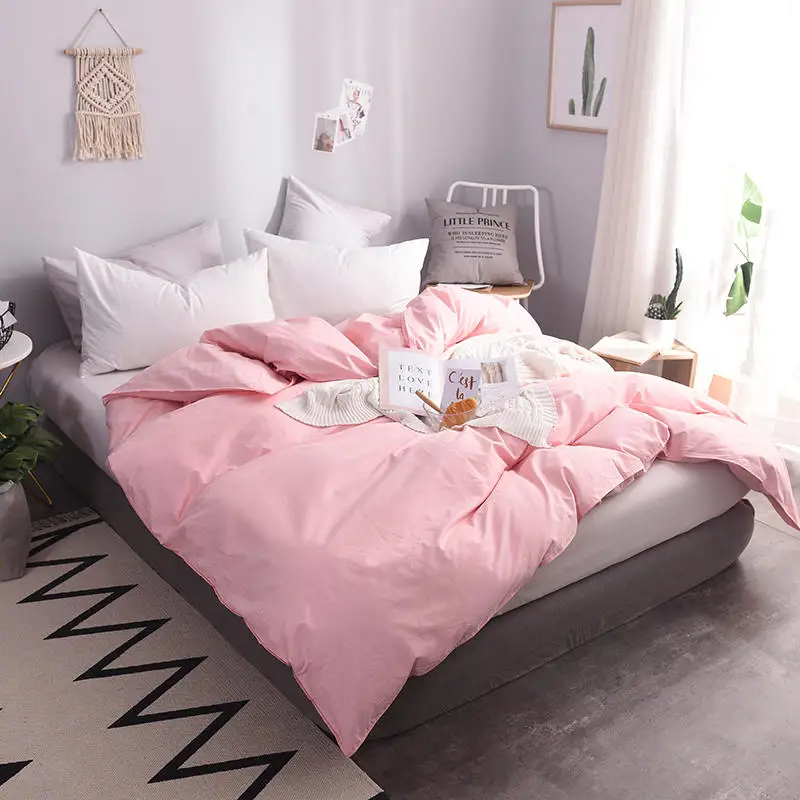 Односпальный пододеяльник 100% хлопок сатин постельное белье с принтом цельное