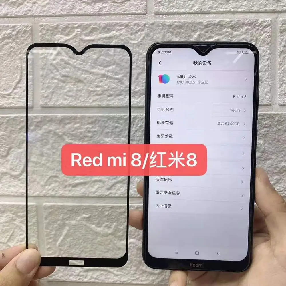 100 шт. для xiaomi 9 Pro/CC9E/A3 lite/mi 8SE/POCO F1/F2/Redmi 8A/7A/Note 8 Pro/Note 7 Pro/K20 Pro 2.5D закаленное стекло с