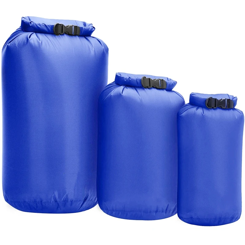 

3 Piece Set 8L 40L 70L Waterproof Dry Bag Pack Sack Swimming Rafting Kayaking River Floating Sailing Boating Water Resistance