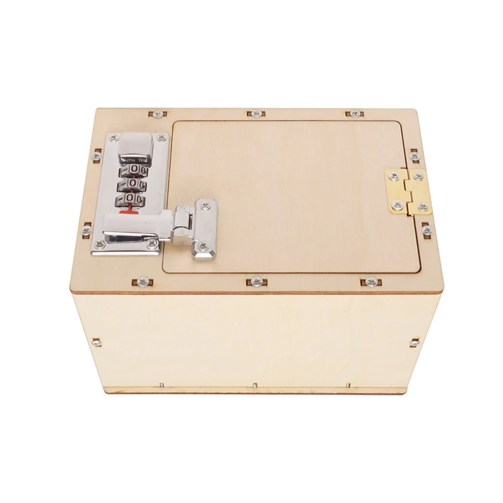 Kids DIY Mechanical Password Box Toy Science School Projects Experiment Kits Boy Physic Fun Invention innovation | Игрушки и хобби