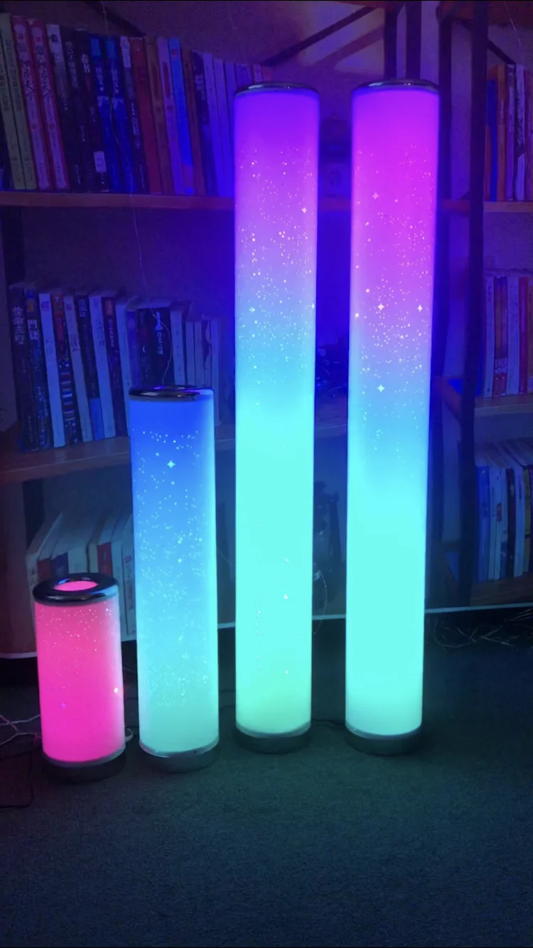 Honche необычный стоячий светильник с дистанционным управлением Радужный