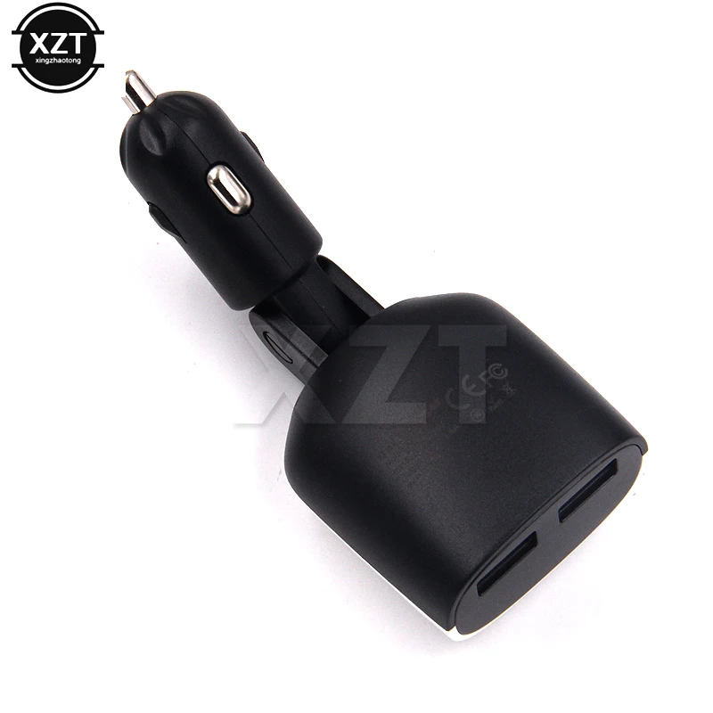 Автомобильное зарядное устройство с двумя USB портами 5 В 2 4 А + 1 А| |