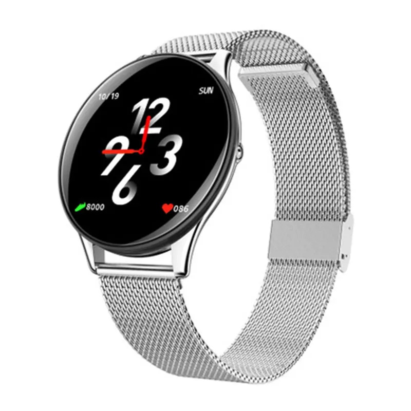 

Смарт-часы для мужчин IP68 Водонепроницаемые модные спортивные часы для женщин смарт-трекер активности Bluetooth монитор сердечного ритма брасле...