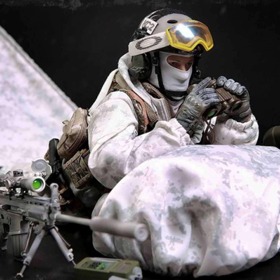 1/6 30 см солдатская модель костюм реалистичный хедлеппт Сделай Сам ручной работы солдат морские котики зимние боевые тренировочные фигурки и игрушки