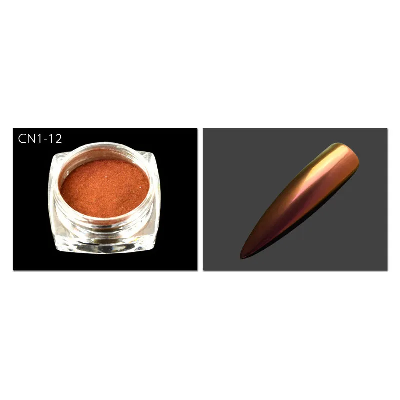 Powder NO12 Voronoi Nails мыло пена дизайн ногтей пузырь порошок хромового пигмента основа Топ гель Салон красоты поставка - Цвет: Powder NO12