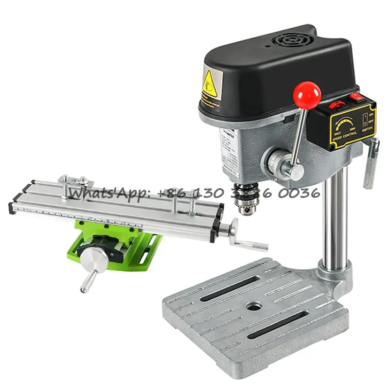 Hot Sale Low Noise Spindle Travel 60mm CNC Mini Bench Drilling Machine High Quality Small Table Top Drill Press Milling Machine