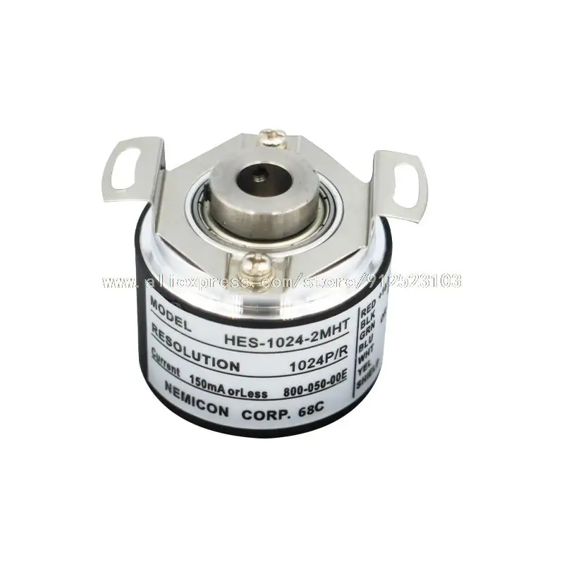 

1 шт. Новый NEMICON HES-1024-2MHT роторный кодировщик/экономичный 1024 импульсный оптический кодировщик