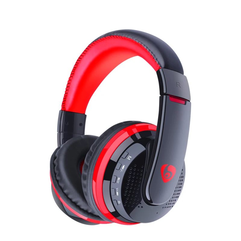 Over Ear Bass Stereo Bluetooth Headphone Wireless Headset Support Micro SD Card Radio Microphone | Электроника