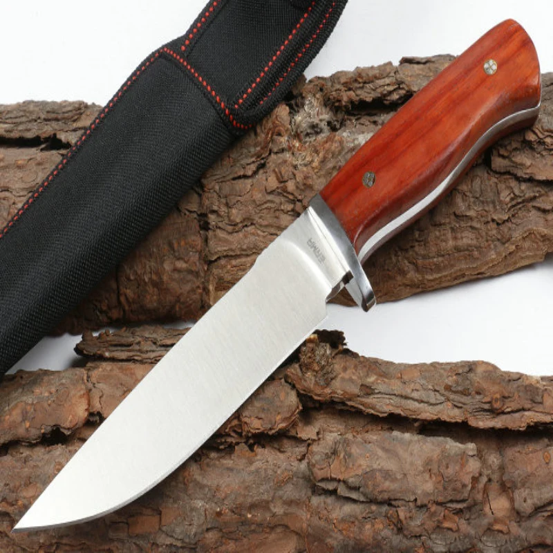 

Boa The Python (Nylon Cover) 9cr18mov Blade All Steel Handle Survival Outdoor Hunt And Camp Pocket EDC Tool Gift For Men