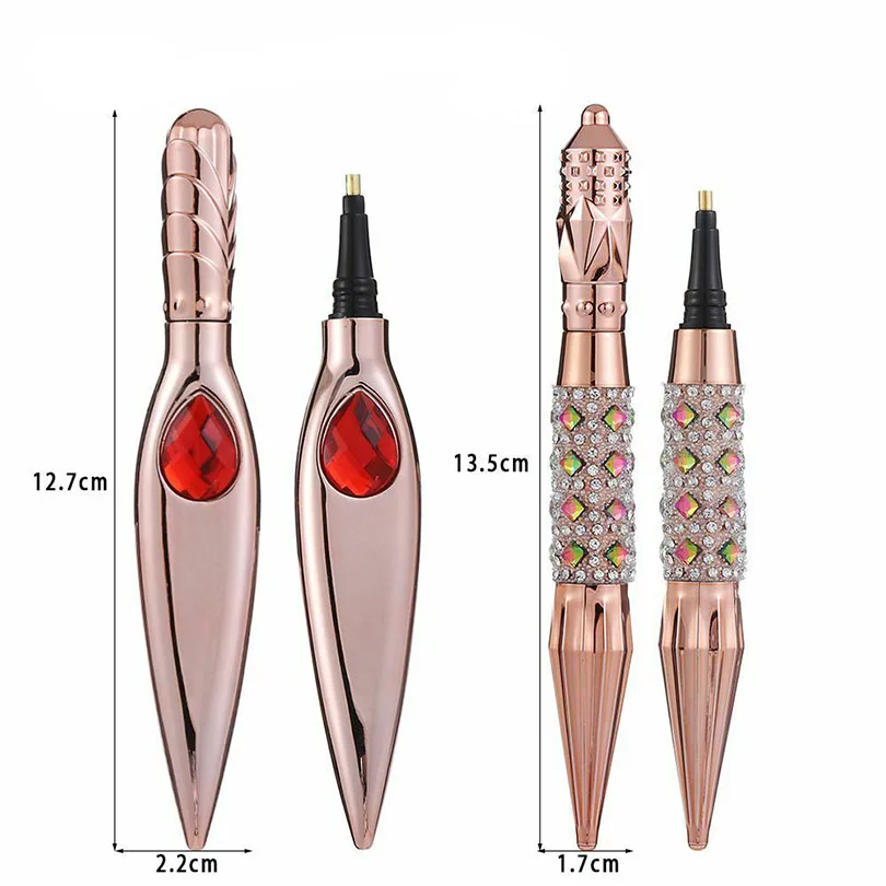 Новинка блестящие алмазные сверлильные ручки 5D алмазная живопись ручка для
