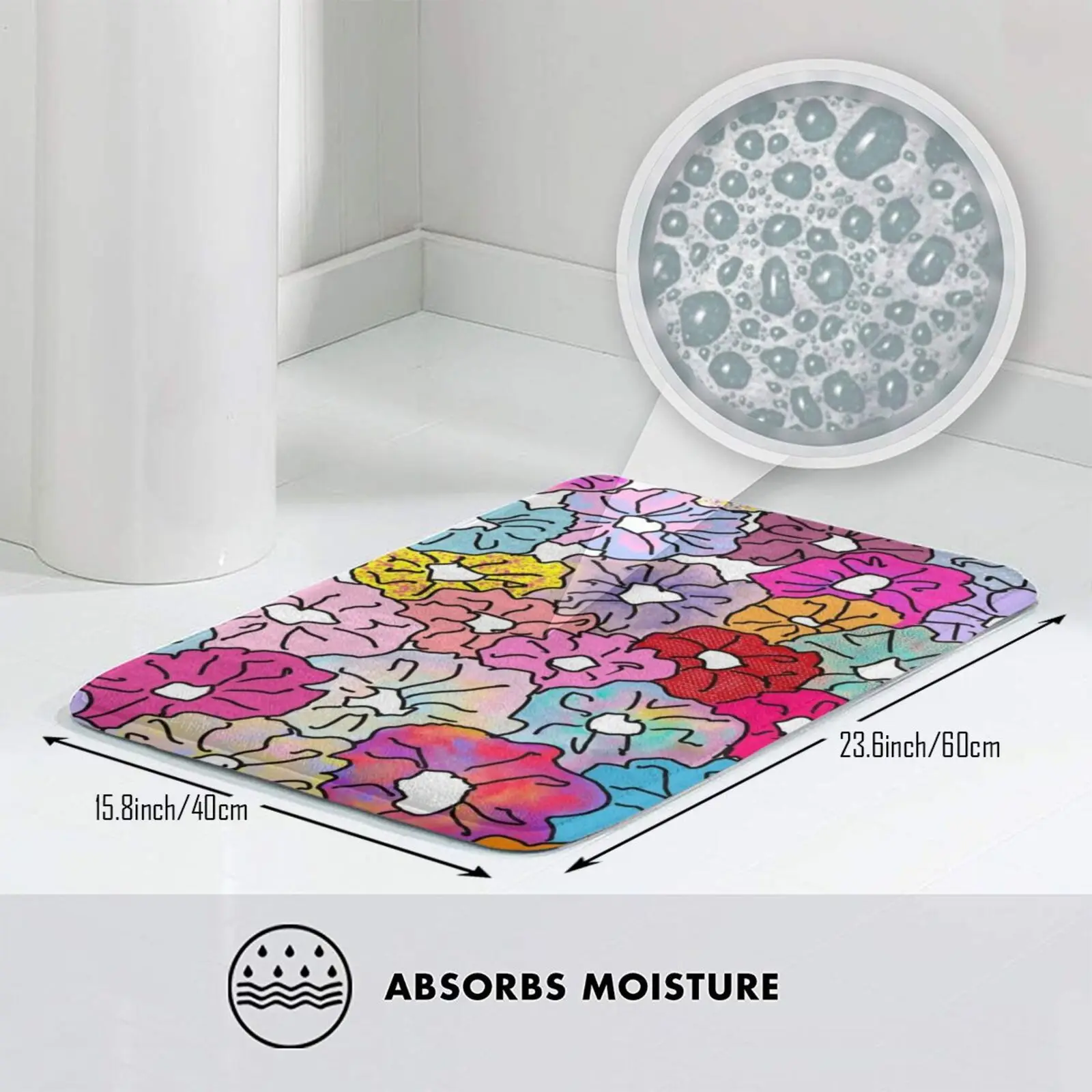 Цветочный/скрапбуй рюкзак и другие предметы коврик подушка Мягкий Нескользящий