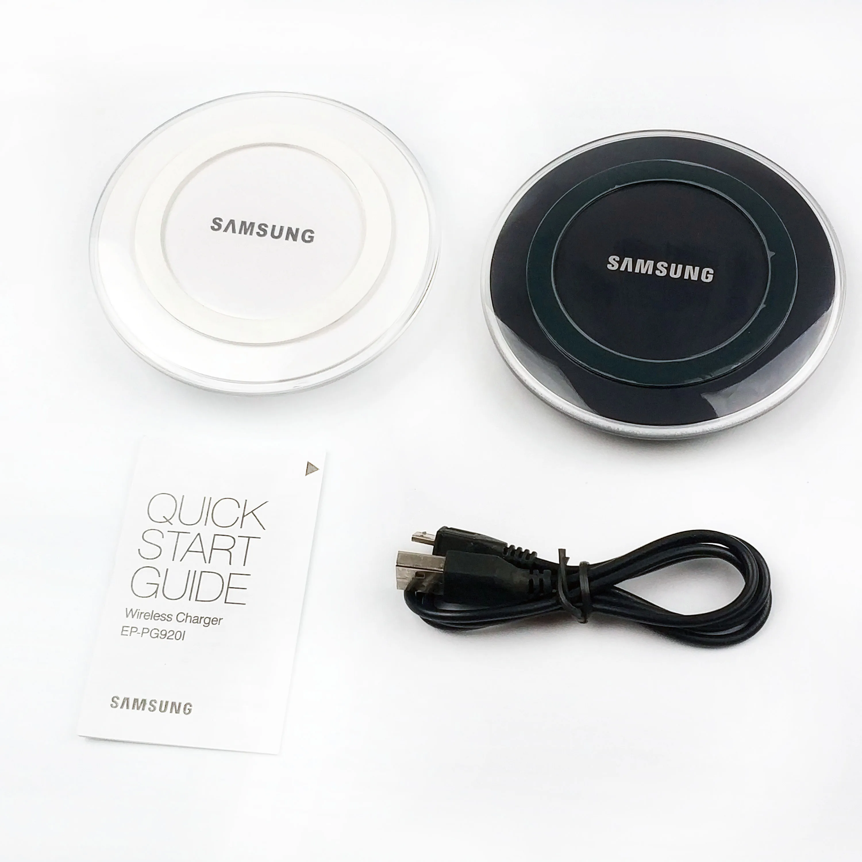 Оригинальный samsung QI беспроводной зарядный коврик 5 в 2A адаптер зарядного