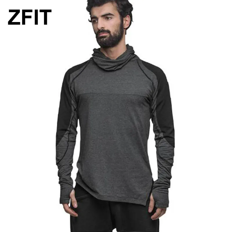 ZFIT 2019 мужские быстросохнущие ветрозащитные толстовки для верховой езды бега