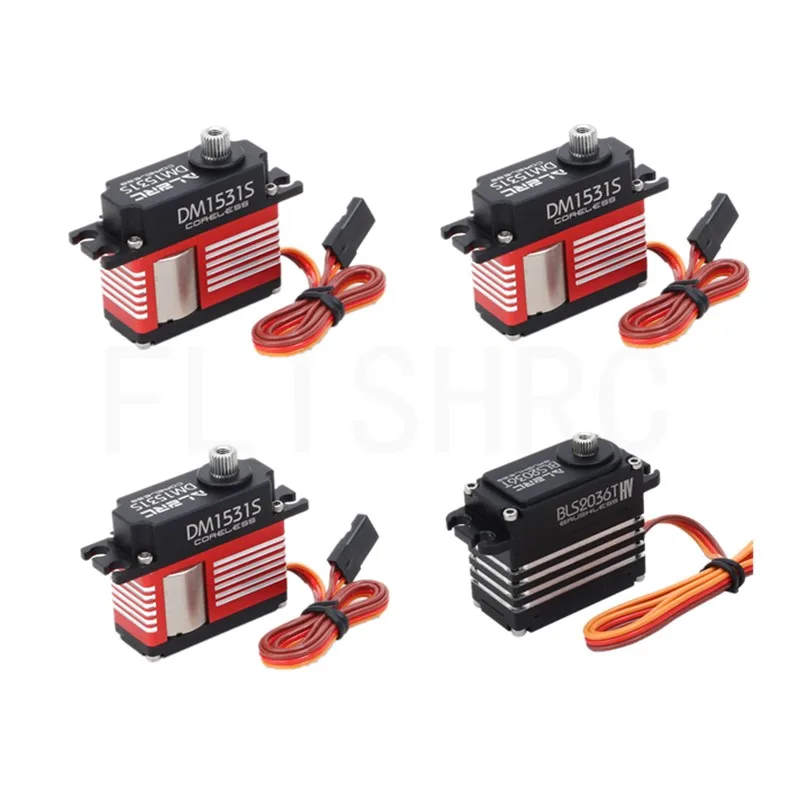 ALZRC 3Pieces DM1531S Servo & цельнокроеное платье BLS2036T 505 вертолет Запчасти цифрового