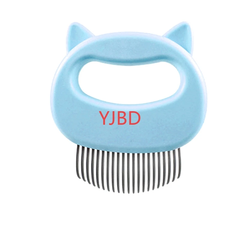 

YJBD Pets Cat Dog Massage Comb Hair Removal Open Knot Brush Pet Shell Needle Comb Clean Massage Hair Remover Brush Pet Supplier
