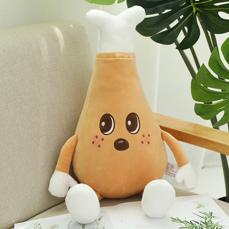 Милые продукты поп Кукуруза гамбургер плюшевые игрушки Моделирование Kawaii экспрессии пиццы мягкая подушка куклы дети Nap Подушка игрушка