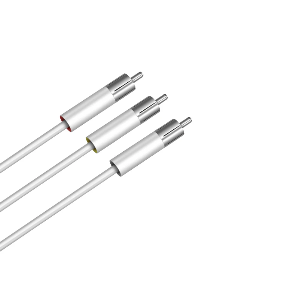 Jack 3.5 mm to 3 RCA Audio/Video AV Composite Stereo Splitter Cable Adapter 1.5m for TV DVD STB | Audio &amp Video Cables