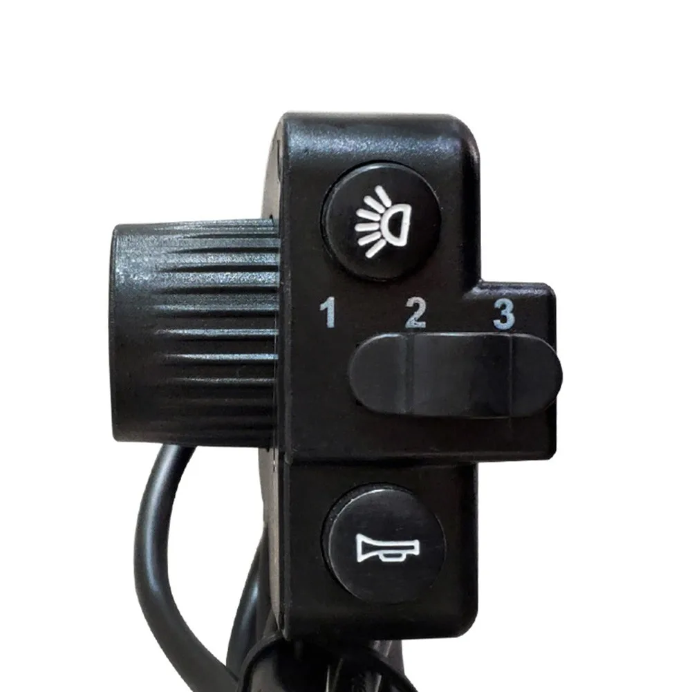 

3 In 1 Horn Button Bicycle Button E-bike Electric Horn Regulation Speed Parts