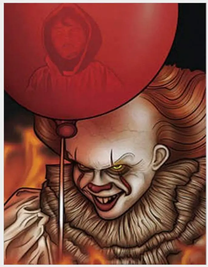 Алмазная вышивка клоуна полная выкладка сделай сам алмазная живопись на