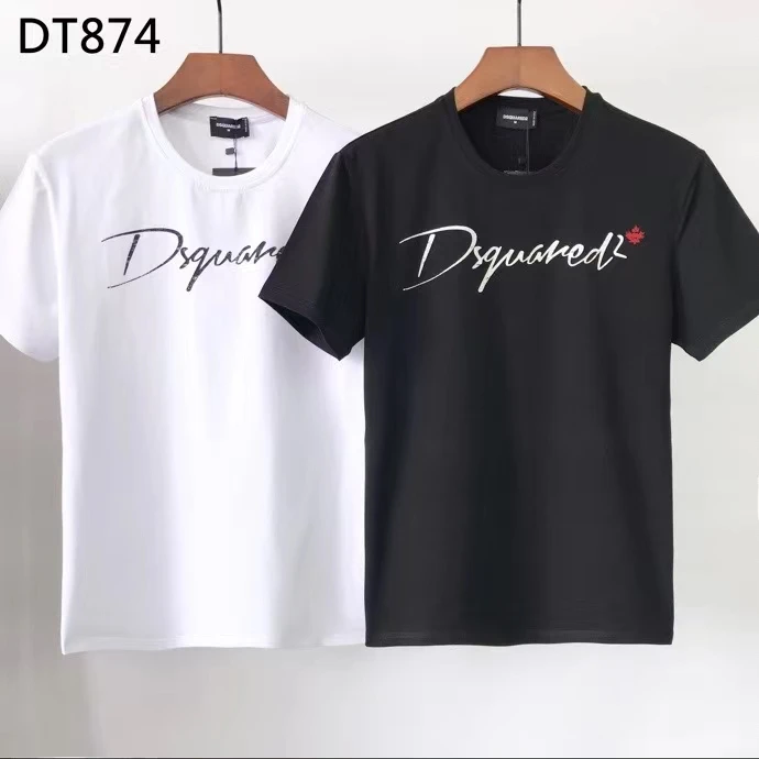

2021 Fashion Tide Brand Dsquared2 Advanced Men's Printed T-Shirt DT874