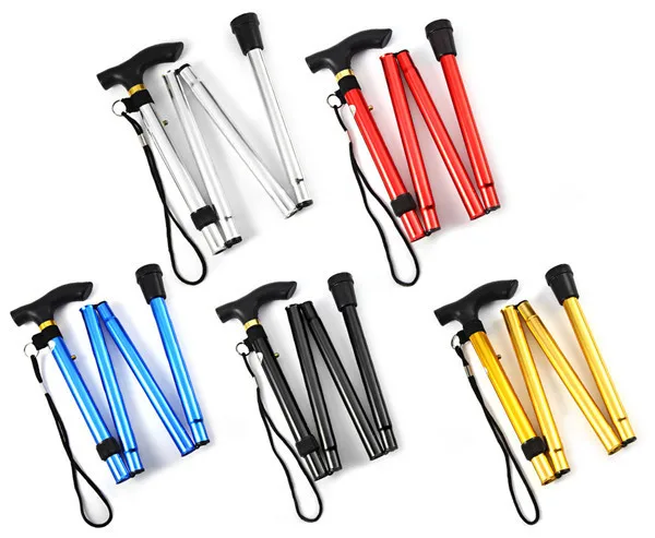 Вы Цзи открытый пожилых костыли складной трость палка для ходьбы