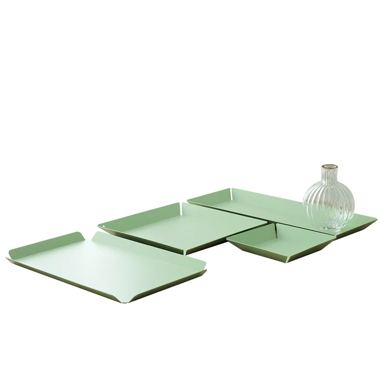 Зеленые лотки для хранения торта украшения инструменты духи/макияж/Ювелирные