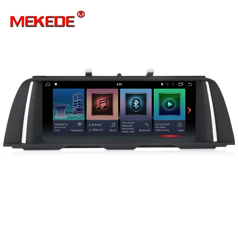 Автомобильный DVD проигрыватель с IPS экраном 4 Гб + 64 ГБ android 10 0 для BMW 5 серии F10 F11 2011