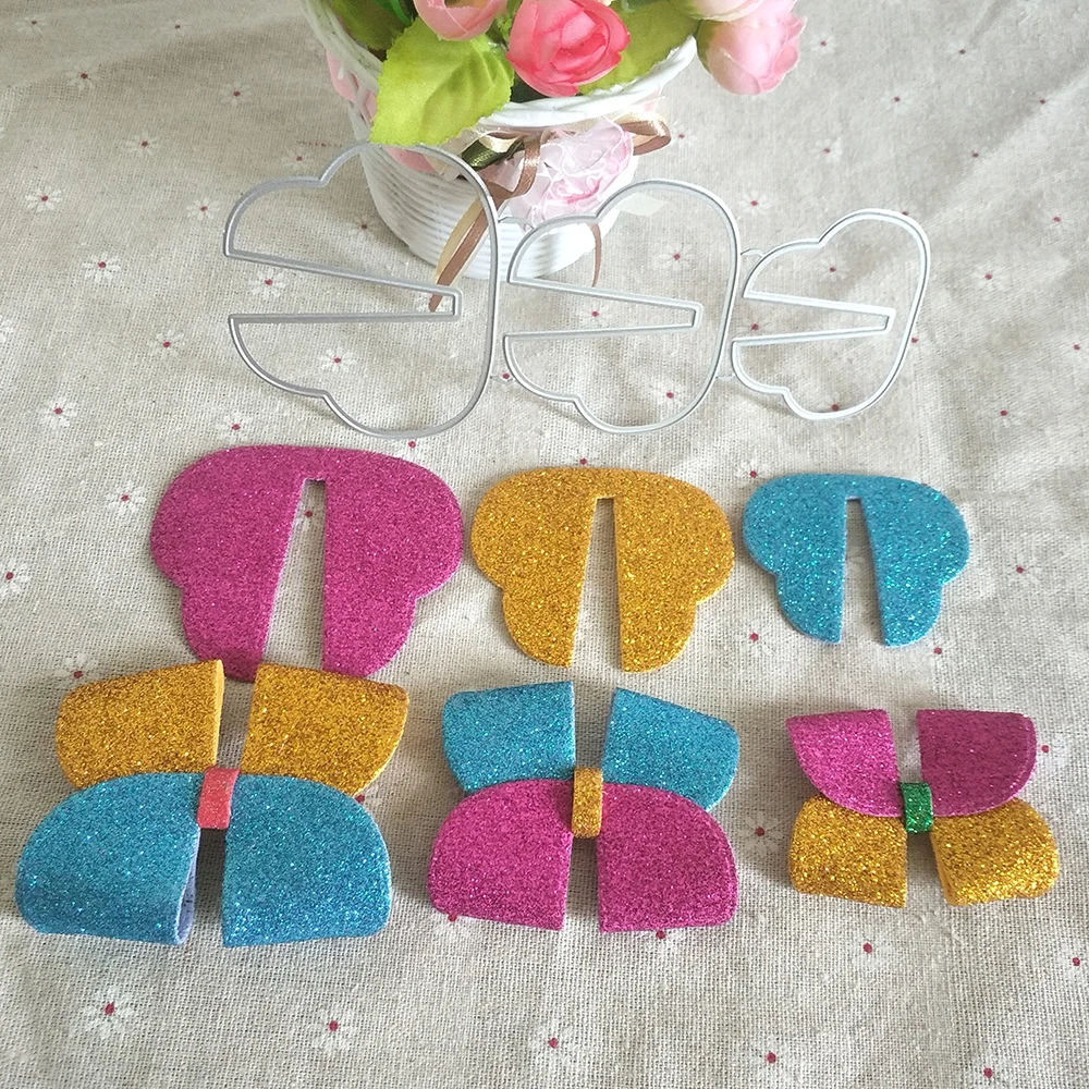 

New bow metal cutting mold, DIY scrapbook, photo album and photo frame decoration, cardboard crafts
