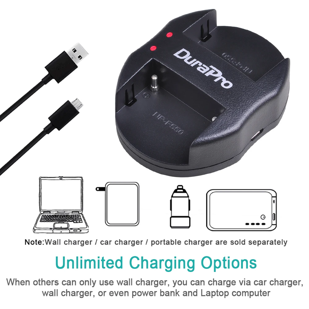 4 шт. 5200 мАч NP-F750 NP-F770 аккумуляторная батарея + USB двойное зарядное устройство для
