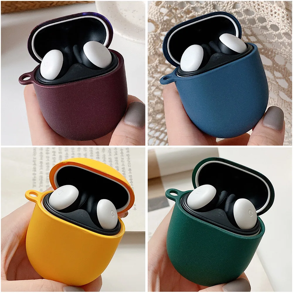 Для Google Pixel Buds 2 чехол матовый жесткий беспроводной Bluetooth аксессуар наушники