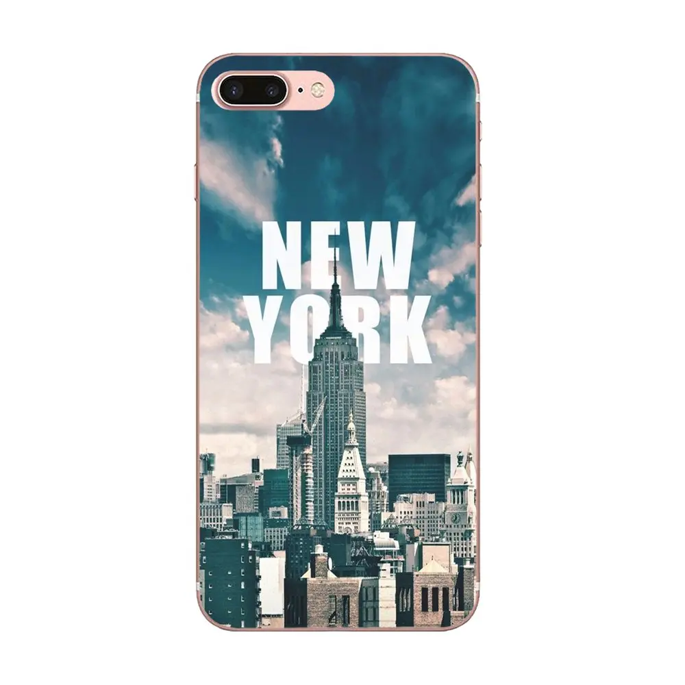 Я люблю Нью-Йорк Таймс квадратный выгодный для samsung Galaxy Note 5 8 9 S3 S4 S5 S6 S7 S8 S9 S10 5G mini Edge