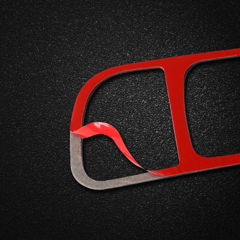 

For Audi Q5 SQ5 Auto Interior Air Conditioning CD Panel Carbon Fiber Stickers Navigation Frame Decals Car styling Accessories