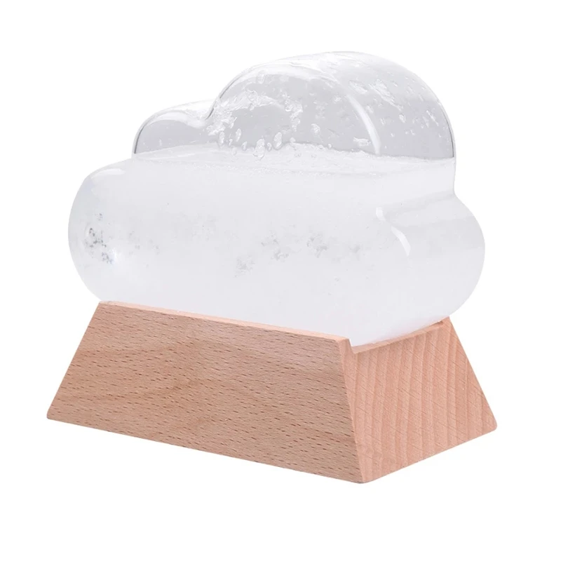 

Cloud Weather Bottle Decor Chic Household Adornment Fresh Storm Bottle Crafts Creative Weather Forecast Bottle Ornament