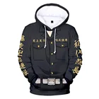 Толстовки Harajuku с 3D принтом Токийский Мстители свитшоты для мальчиков и девочек модный свитшот для взрослыхДетей Забавные повседневные Пуловеры Топы