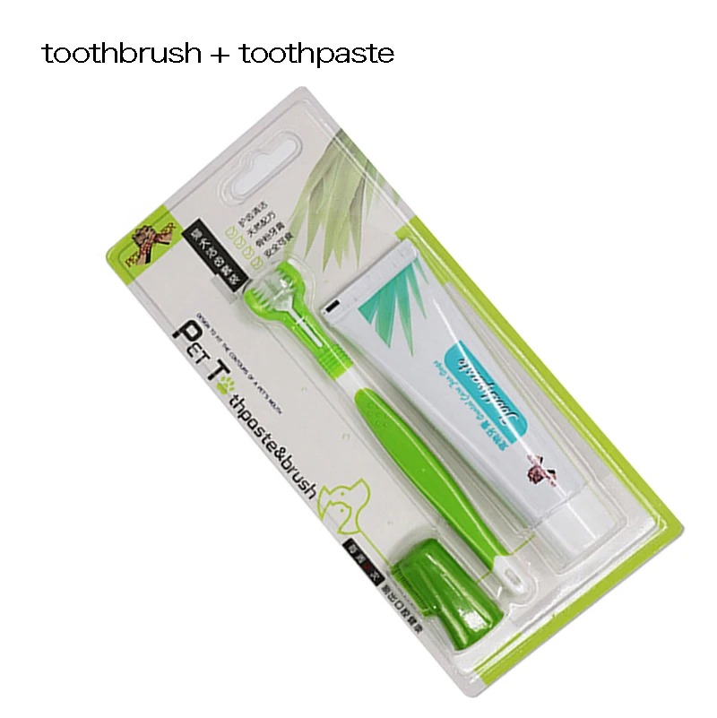 

Multi-angle Pet Toothbrush Kit With Soft Dog Finger Toothbrush Pet Cleaning Tooth Dog Cat Dental Care ToothBrushes Set for Pets