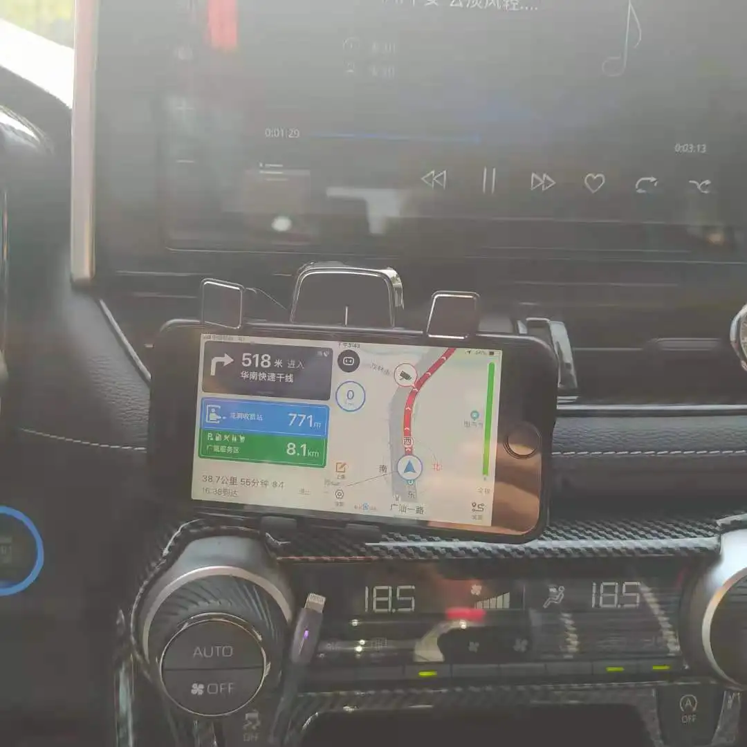 car phone holder for toyota chr 2017 2018 2019 2020 2021 accessories car wireless charging free global shipping