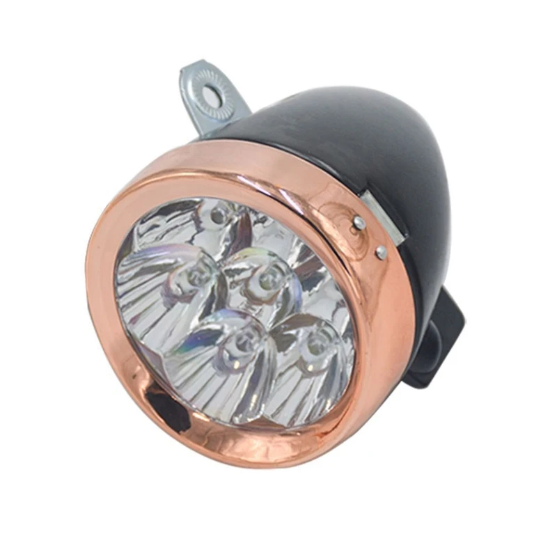 

Классическая обтекаемая велосипедная фара в стиле ретро, супер яркие светодиодсветодиодный металлические хромированные велосипеды