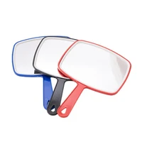 fashion portable hand mirror anti fog portable vibrant color home salon travel cosmetic mirror for gift female