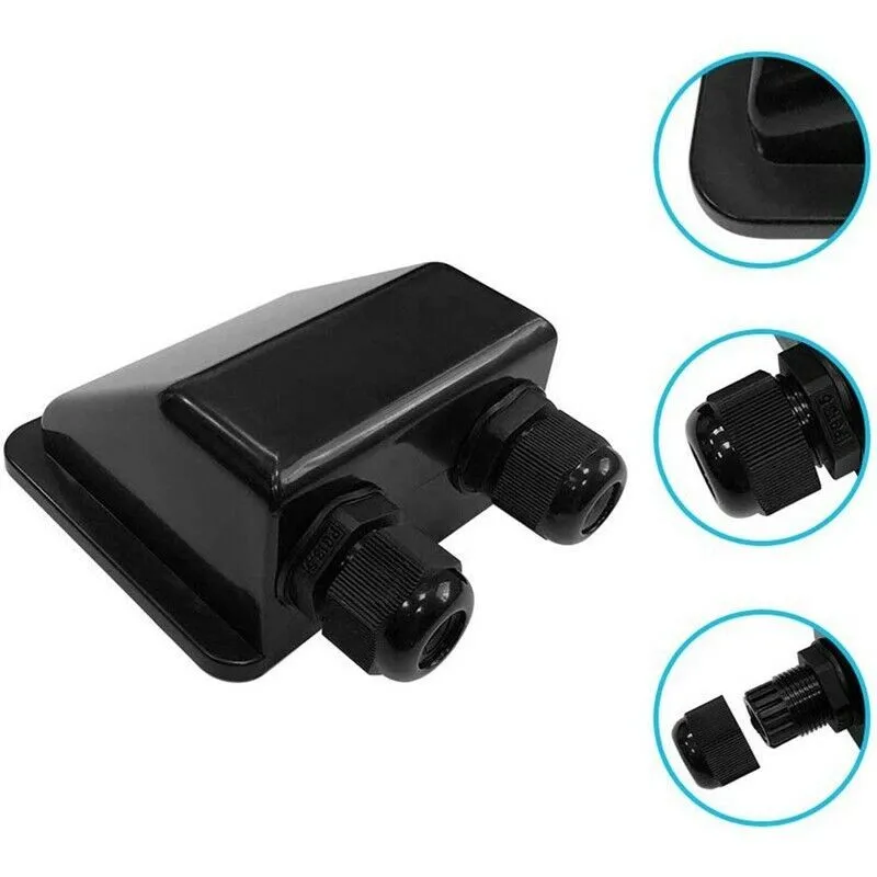 

Holding Spoiler Roof Cable Gland Junction Box Replacement Universal ABS