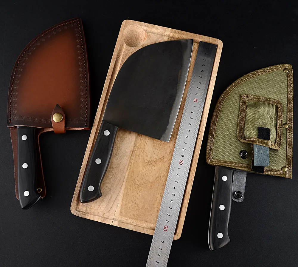 Походный сербский защитный чехол для Кухонных Ножей Кожаные чехлы футляры на