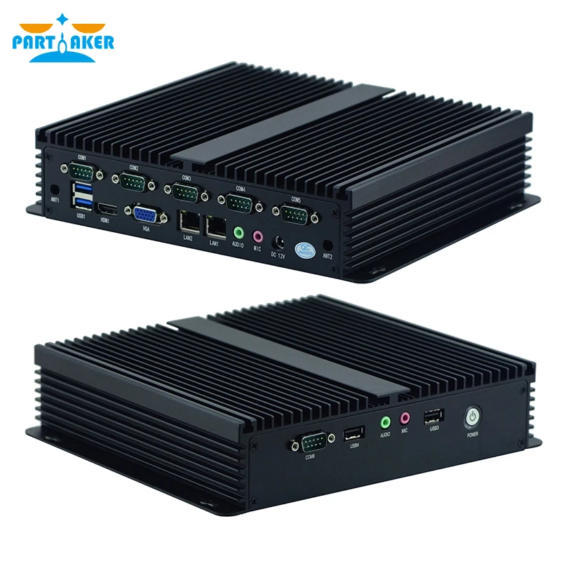 

Partaker Q3 Intel Core i5 4200U Mini ITX X86 industrial pc with 6 rs232 dual lan Intel Celeron J1900 Fanless Linux Embedded PC