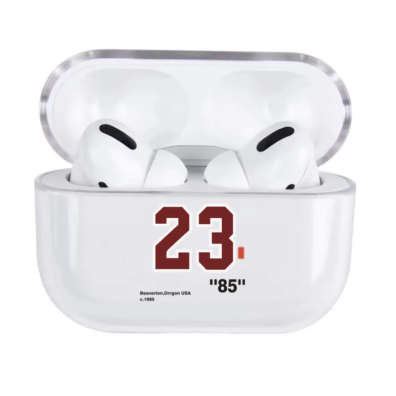 Модный уличный тренд для AirPods Pro 2 Чехол прозрачный жесткий Bluetooth гарнитура защитный чехол для air pods Pro милый чехол коробка - Цвет: for AirPods Pro 04