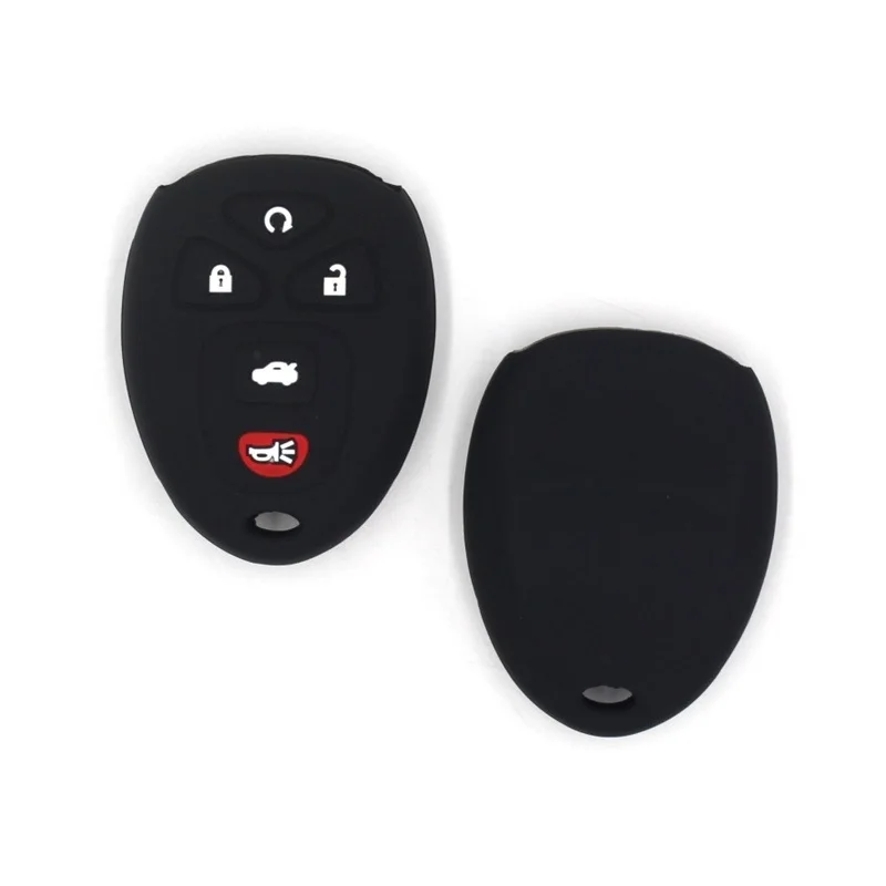 Мягкий силиконовый чехол для смарт-ключа с дистанционным управлением и 5