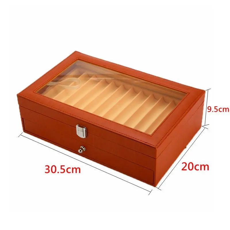 Портативный чехол для ручки из искусственной кожи 24 фонтанной органайзер