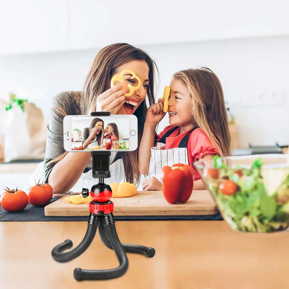 

Zayex Портативный штатив Гибкий Осьминог Путешествия Мини штатив для мобильного телефона для телефона DSLR камеры gopro